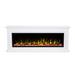 Touchstone Sideline Smart Electric Fireplace w/ Encase Surround Mantel, Crystal in Brown/White | 31.11 H x 63.66 W x 9.84 D in | Wayfair