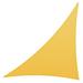 Colourtree Customize Waterproof Triangle Sun Shade Sail in Yellow | 11ft x 20ft x 22.8ft | Wayfair TAD-RT-11x20x22.8-Yellow