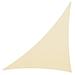 Colourtree Customize Waterproof Triangle Sun Shade Sail in Brown | 11ft x 20ft x 22.8ft | Wayfair TAD-RT-11x20x22.8-Beige