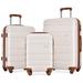 ABS Hardshell Luggage Set Expandable 3 Piece Suitcase Set (20"24"28")