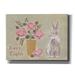 The Holiday Aisle® Paizlea Happy Easter Basket by Pam Britton - Wrapped Canvas Print Metal in Brown | 40 H x 54 W x 1.5 D in | Wayfair