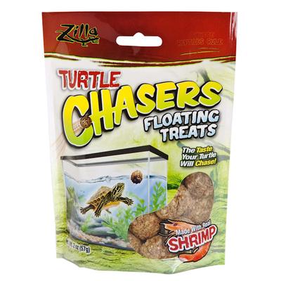 Zilla Shrimp Turtle Chasers Aquatic Turtle Treats, 2 oz.