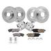 2006-2011 Ford Fusion Front and Rear Brake Pad Rotor and Caliper Set - Detroit Axle