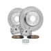 2012-2017 Toyota Prius V Front Brake Pad Rotor and Caliper Set - Detroit Axle