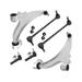 2012 Buick Regal Front Control Arm Sway Bar Link Tie Rod Kit - Detroit Axle