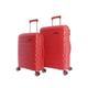 Don Algodon Suitcase Set – Travel Suitcase – Cabin Suitcase – Travel Suitcase – Cabin Suitcase 55 x 40 x 20 cm and Medium 4 Wheels – Medium Travel Suitcases – Cabin Suitcases, red, 64x44x24 cm, Cabin