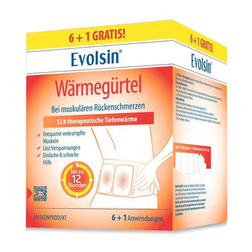 Evolsin Wärmegürtel 7 St Bandage(s)