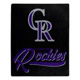 The Northwest Group Colorado Rockies 50" x 60" Signature Raschel Plush Throw Blanket