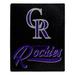 The Northwest Group Colorado Rockies 50" x 60" Signature Raschel Plush Throw Blanket