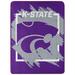 The Northwest Group Kansas State Wildcats 46" x 60" Dimensional Micro Raschel Plush Throw Blanket
