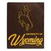 The Northwest Group Wyoming Cowboys 50" x 60" Signature Raschel Plush Throw Blanket
