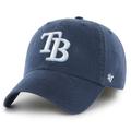 Men's '47 Navy Tampa Bay Rays Franchise Logo Fitted Hat