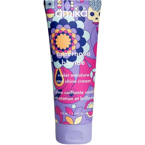 Amika – Supernova Blonde Violet Moisturizing Styling Cream Haarwachs & -creme 100 ml