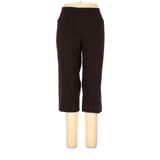 Alia Casual Pants - High Rise: Brown Bottoms - Women's Size 16