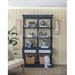 Ophelia & Co. Enfield Standard Bookcase Wood in Blue | Wayfair 4FB076AB5FD4409E8D1F2BE5F251AF6C