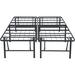 Latitude Run® Tatuya Bed, Steel | 18 H x 76 W x 80 D in | Wayfair 18418A8A81FC43E69BA2AEA2496D587A