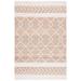 White 96 x 60 x 0.375 in Indoor Area Rug - Latitude Run® Geometric Handwoven Cotton/Wool/Jute/Sisal Area Rug in Natural/Ivory Cotton/Wool/Jute & Sisal | Wayfair