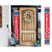 The Holiday Aisle® Ameley Wood Wall Mounted Outdoor Independence Day Decoration Wood in Brown | 72 H x 9.5 W x 1 D in | Wayfair