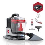 Hoover ONEPWR Cleanslate Cordless Carpet & Upholstery Spot Cleaner, Stain Remover, Portable, Bh14000v Plastic in Gray/Red | Wayfair