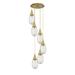 Innovations Lighting Bruno Marashlian Malone 16 Inch 6 Light Multi Light Pendant - 116-450-1P-BB-G450-6SCL