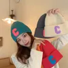 Einfache Multi Farbe Big C Brief Winter Hut Frauen Winter Unisex Beanie Cap Outdoor Dicke Warme Hip hop Sport Ski Gestrickte Hüte