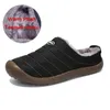 Winter Plüsch Männer Hausschuhe große Größe 48 47 Indoor warmes Fell Herren Panto letten Schuhe