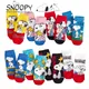 Snoopy Hohe Qualität Passende Casual Socken Leichte Keine Gefühl Frauen Boot Socken Cartoon farbe