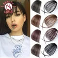 LiHui Gefälschte Stumpfen Air Pony Haar Clip-In Extension Synthetische Gefälschte Fringe Natürliche