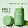 40g Cleansing Green Tea Bar Mask Cleansing Mud Bar Mask Oil Control Anti Acne Eggplant Skin Care