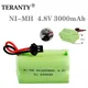 NiMH 4.8v 3000mAh Rechargeable Battery For RC Cars Robots Tank Gun Boats T Model With SM Plug AA 4.8