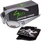 Chicopee Foam Padded Sunglasses (Frame Color: Crystal Silver Lens Color: Clear Mirror)