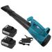 LabTEC For Makita Cordless Leaf Blower w/ 5.0Ah Battery 6 Speed Air Blower Leaves Dust Snow Power Tool