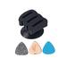 Anti-skid guitar picks Anti-Skid Acoustic Electric Guitar Picks Plectrum Storage Box Guitar Pick Holder Case Guitar Tools Accessories Plectrum Holder Case(Black)