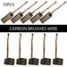 SUKIY 10Pcs J432A Electric Motor Brush Replacement Leads Generator Carbon Brushes Wire