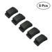 Hemoton 5Pcs Guitar Pickholder Pick Plec Plectrum Holder Clamp Clip for Dunlop Picks (Black)