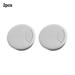 YaSaLy 2 Pcs Desk Plastic Grommet Table Cable Computer Desk Cover Wire Hole Cover