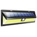 LITOM 1 Pack COB Solar Body Sensor Wall Light 180 LED Solar Powered PIR Sensor Motion Wall Light Garden Outdoor Lamp Waterproft