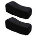 Upgrade Thick Comfortable Armrest Pads for Memory Foam Elbow Support Gaming Arm Covers for Elbow Black