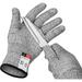 Cut Resistant Gloves Food Grade Safety Gloves Kitchen Anti Cut Gloves for Cutting Level 5 Proof Cutting Work Gloves