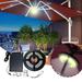 Shldybc Solar Umbrella Lights Outdoor Timed Remote Control Waterproof Solar Powered Patio Umbrella Lights LED Umbrella Patio Lights for Beach Tent Camping Garden Party Decorative Light on Clearance