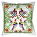 Laural Home Whimsical Folk Art II Outdoor Throw Pillow 20 x20