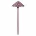 Pierced Shade Sheds Decorative Patterned Light Textured Tannery Bronze with Transitional Inspirations 22 inches H X 8 inches W-Olde Brick Finish