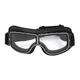 Hemoton Riding Glasses Winter Goggles Ski Snowboard Motorcycle Sun Glasses Eyewear (Black Frame and Transparent Eyeglass)