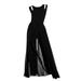 knqrhpse Jumpsuits For Women Wide Leg Pants For Women Solid Color Jumpsuit Straight Pants Simple And Exquisite Design Pants For Women Black L