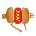 OUNONA Funny Warm Hot Dog Pet Costume Cosplay Clothes for Puppy Dog Cat Size L