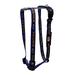 Baltimore Football Ravens Small 5/8 Inch Wide Adjustable Dog Harness 12 - 18