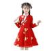 Rovga Girls Outfit Set Tang Princess Chinese Clothes Year Kid Girl Suit Dresses Outfits Set For 8-9 Years