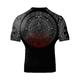 Raven Fightwear Men s Aztec Ranked Jiu Jitsu BJJ Rash Guard Short Sleeve MMA Black