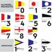 Y H M Number 8 Pennant 5 x 6 Feet Nylon Signal Numeral Flag For Marine Ship Boat Communication Use
