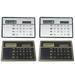 Hemoton 4Pcs Type Calculator Solar Powered Calculator Pocket Size Calculator
